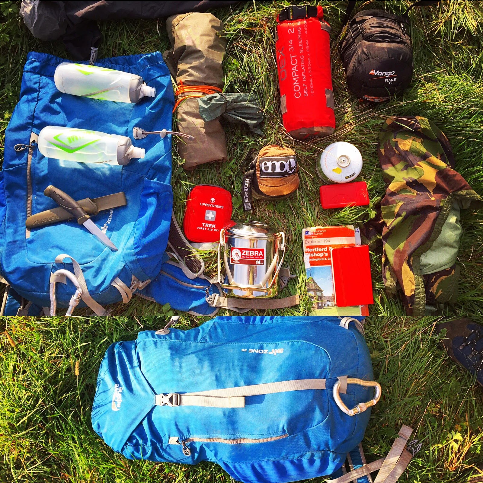 Mec vapour outlet overnighter pack